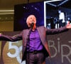 Dave en concert surprise durant la célébration des 50 ans du centre commercial CAP3000 le 21 novembre 2019. © Bruno Bebert/Bestimage