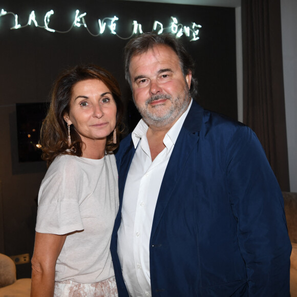 Pierre Hermé et sa femme Valérie - Personnalités au cocktail du joailler "Baümer", place Vendôme à Paris, pour fêter l'arrivée de l'été. Le 2 juin 2022 © Rachid Bellak / Bestimage 