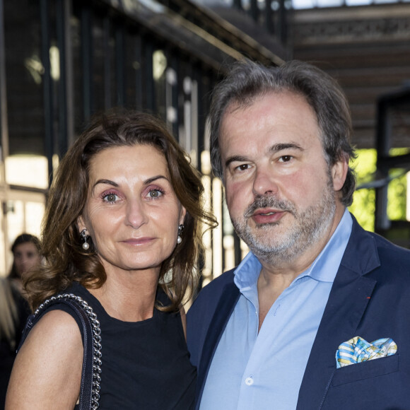 Pierre Hermé et sa femme Valérie - "Jam Capsule" - Expérience culturelle immersive dans le Hall de la Villette à Paris, le 22 juin 2020. © Olivier Borde/Bestimage 