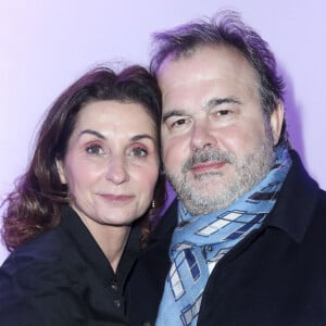 Pierre Hermé et sa femme Valérie - Vernissage de l'artiste David Shrigley x La Maison Ruinart "Unconventional Bubbles" à l'Opera Bastille à Paris le 5 mars 2020. © Olivier Borde/Bestimage