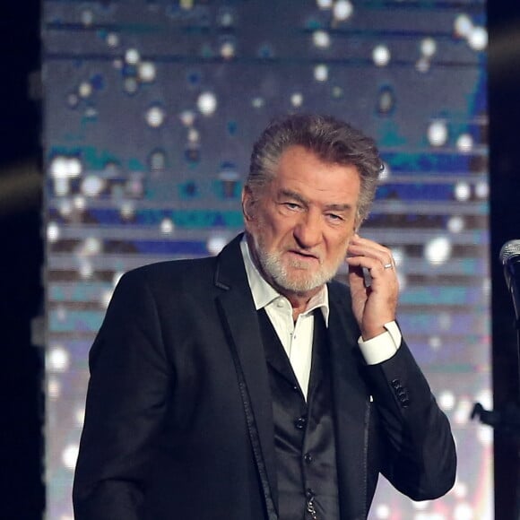 Exclusif - Eddy Mitchell - Backstage de l'enregistrement de l'émission Spécial Johnny Hallyday, "Johnny, la soirée événement", qui sera diffusée sur TF1 en prime-time le 20 décembre. 