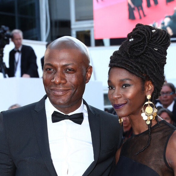 Harry Roselmack et sa femme Chrislaine - Montée des marches du film " Les Eternels " lors du 71ème Festival International du Film de Cannes. Le 11 mai 2018 © Borde-Jacovides-Moreau/Bestimage 