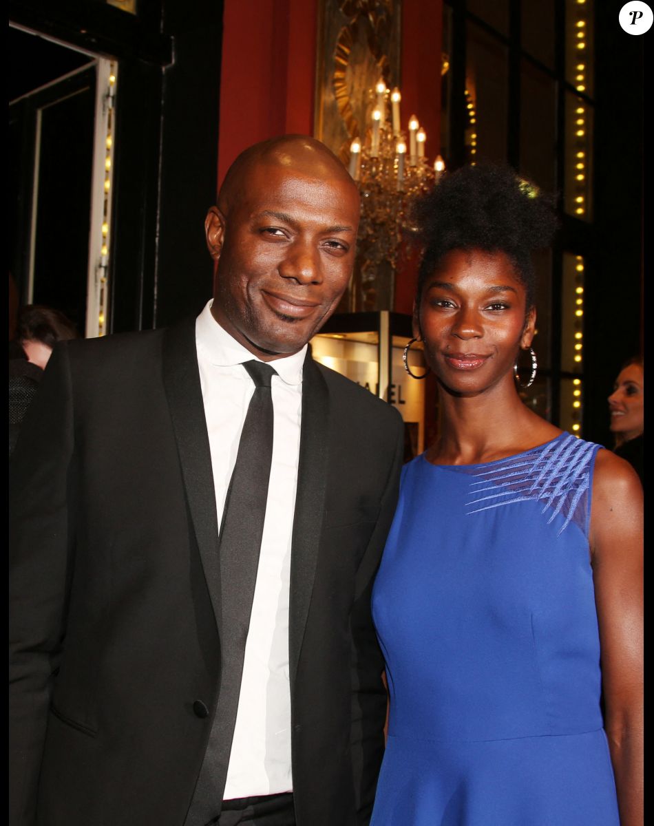 Harry Roselmack et sa femme Chrislaine - Dîner d'ouverture au Casino de Deauville du 42ème Festival du cinéma Américain de Deauville après la projection du film d'ouverture 'Infiltrator' à Deauville, le 2 Septembre 2016.© Denis Guignebourg/Bestimage