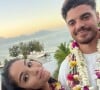Romain Ntamack et Lili en vacances à Tahiti.