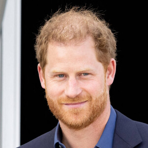 Le prince Harry lors de la finale de basket-ball en chaise roulante aux Invictus Games à La Haye