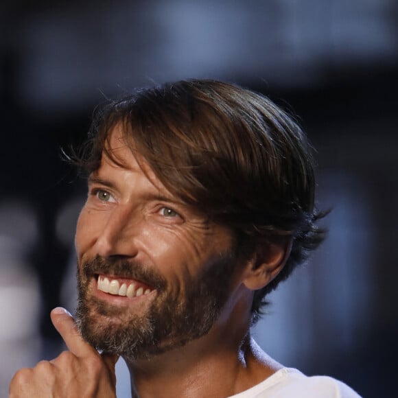 Laurent Kerusoré lors de l'enregistrement de l'émission "Animaux Stars" présentée par B.Montiel à Paris, et qui sera diffusée le 3 novembre. Le 11 septembre 2018 © Marc Ausset-Lacroix / Bestimage 