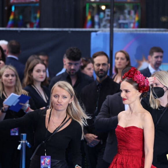 Natalie Portman - Première du film "Thor: Love and Thunder" à Londres, le 5 juillet 2022.