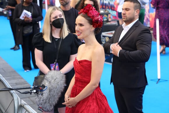 Natalie Portman - Première du film "Thor: Love and Thunder" à Londres, le 5 juillet 2022.
