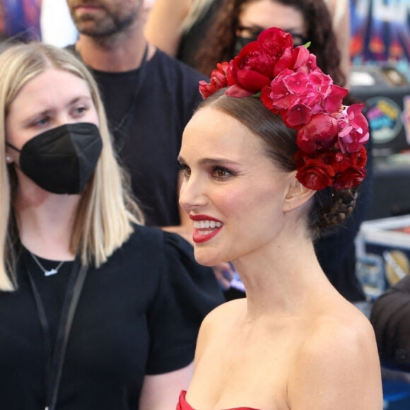 Natalie Portman - Première du film "Thor: Love and Thunder" à Londres, le 5 juillet 2022.