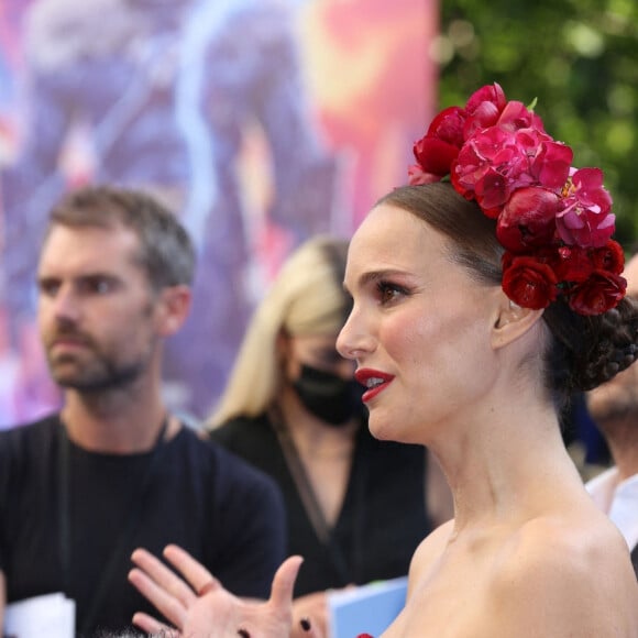 Natalie Portman - Première du film "Thor: Love and Thunder" à Londres, le 5 juillet 2022.