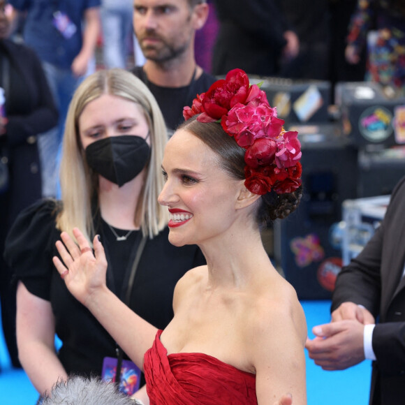 Natalie Portman - Première du film "Thor: Love and Thunder" à Londres, le 5 juillet 2022.