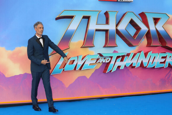 Taika Waititi à la première du film "Thor: Love and Thunder" à Londres, le 5 juillet 2022. 