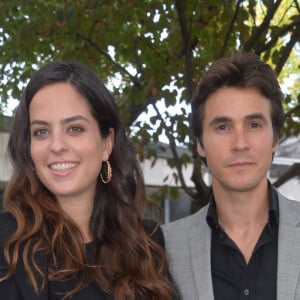 Anouchka Delon enceinte et son compagnon Julien Dereims - Arrivées au défilé Elie Saab "Collection Prêt-à-Porter Printemps/Eté 2020" lors de la Fashion Week de Paris (PFW), le 28 septembre 2019. © Veerren Ramsamy - Christophe Clovis / Bestimage 