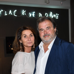 Exclusif - Pierre Hermé et sa femme Valérie - Personnalités au cocktail du joailler "Baümer", place Vendôme à Paris, pour fêter l'arrivée de l'été. Le 2 juin 2022 © Rachid Bellak / Bestimage 