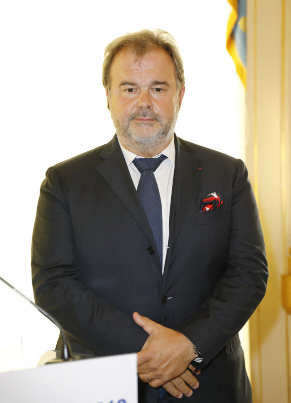 Pierre Hermé - Cérémonie de remise des insignes de Commandeur dans l'Ordre des Arts et des Lettres à Pierre Hermé et de Chevalier dans l'Ordre des Arts et des Lettres à David Sinapian au Ministère de la Culture à Paris, le 23 septembre 2019. © Marc Ausset-Lacroix/Bestimage 