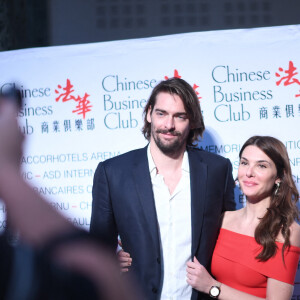 Camille Lacourt et sa compagne Alice Detollenaere - 5e édition du Chinese Business Club au Pavillon Cambon Potel et Chabot, à Paris, le 9 mars 2020. © Rachid Bellak/Bestimage