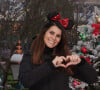 Karine Ferri - Les célébrités fêtent Noël à Disneyland Paris en novembre 2021. © Disney via Bestimage