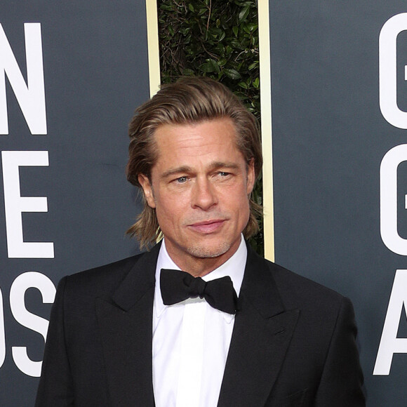 Brad Pitt - Photocall de la 77ème cérémonie annuelle des Golden Globe Awards au Beverly Hilton Hotel à Los Angeles, le 5 janvier 2020. 