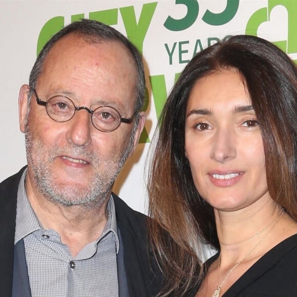 Jean Reno et sa femme Zofia Borucka au 35ème gala annuel City Harvest à New York