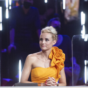 Exclusif - Elodie Gossuin - Émission "Eurovision France, c'est vous qui décidez" sur France 2 en direct du Studio 128 à la Plaine Saint-Denis le 30 janvier 2021. © Tiziano Da Silva / Pierre Perusseau / Bestimage