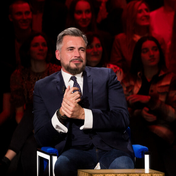 Exclusif - Olivier Minne - Enregistrement de l'émission "La Boîte à secrets 4" à Paris, présentée par F.Bollaert, et diffusée le 10 avril sur France 3. Le 23 janvier 2020 © Tiziano Da Silva / Bestimage