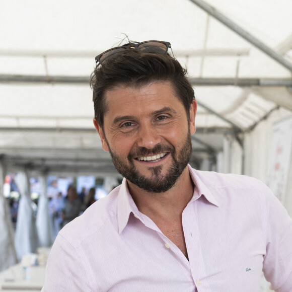 Exclusif - Christophe Beaugrand - Festival des Livres et des Artistes organisé par l'association "Lecture pour Tous" engagée dans la lutte contre l'illettrisme au Mail Branly à Paris le 3 juillet 2022. © Pierre Perusseau / Jack Tribeca / Bestimage 