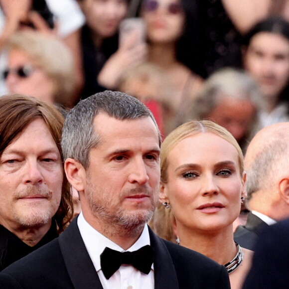 Norman Reedus, Guillaume Canet, Diane Kruger - Montée des marches pour la cérémonie de clôture du 75ème Festival International du Film de Cannes. Le 28 mai 2022 © Dominique Jacovides / Bestimage 