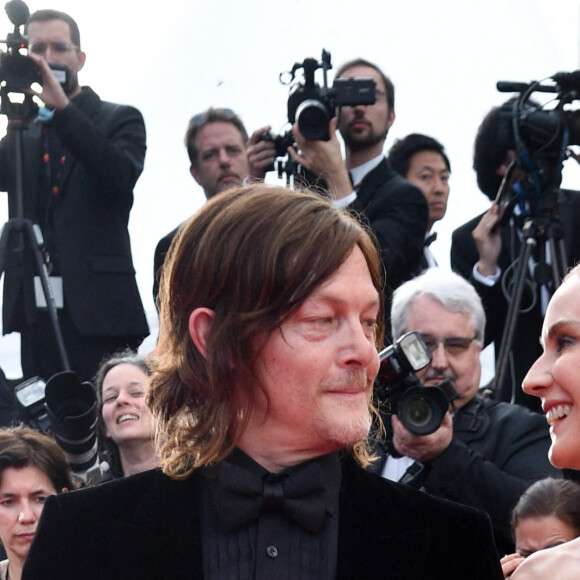 Norman Reedus et sa compagne Diane Kruger - Montée des marches pour la cérémonie de clôture du 75ème Festival International du Film de Cannes. Le 28 mai 2022 © Giancarlo Gorassini / Bestimage 