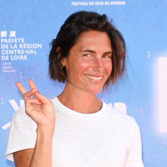 Alessandra Sublet au photocall de la première édition du Festival du Film de Demain au Ciné Lumière à Vierzon, France. © Coadic Guirec/Bestimage