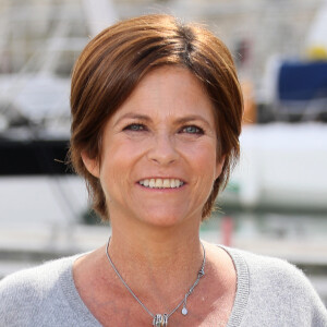 Charlotte Valandrey - Photocall de la série "Demain nous appartient" lors de la 19ème édition du Festival de la Fiction TV de la Rochelle, France, le 16 septembre 2017. © Patrick Bernard/Bestimage