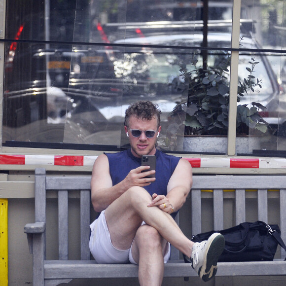 Sebastian Bear-McClard se promène dans les rues de New York. Le 13 juillet 2022