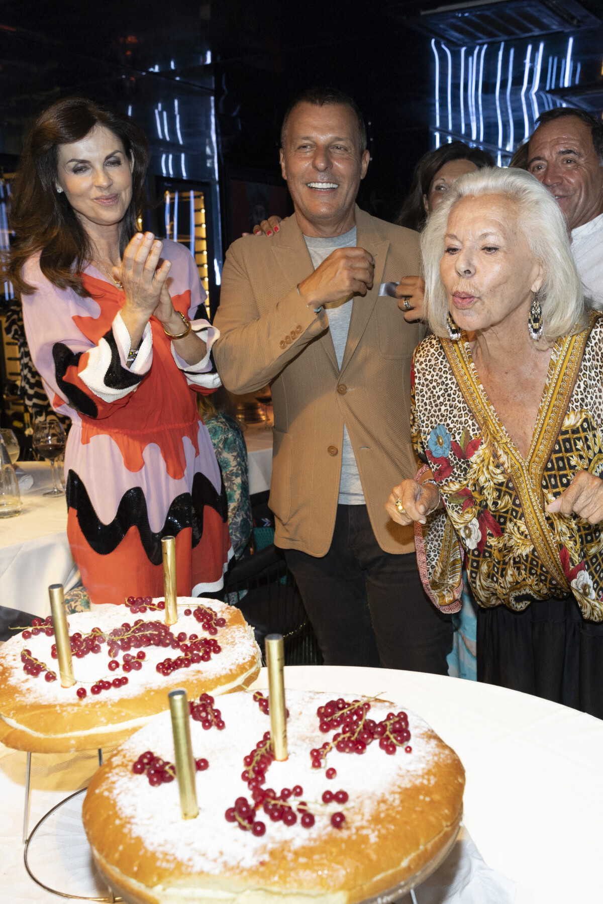 Photo : Caroline Barclay, Jean Roch et Jacqueline Veyssière lors de l ...