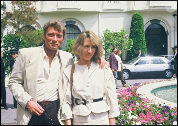 Nathalie Baye et Johnny Hallyday en 1984. 