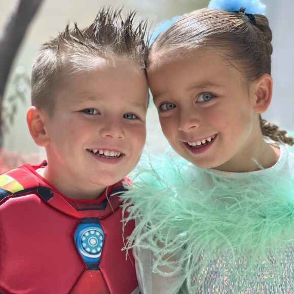 Cayden et Chelsea, les enfants de Jazz Correia et Laurent