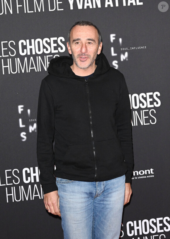 Elie Semoun - Avant-première du film "Les Choses Humaines" au cinéma UGC Normandie à Paris le 23 novembre 2021. © Coadic Guirec/Bestimage 