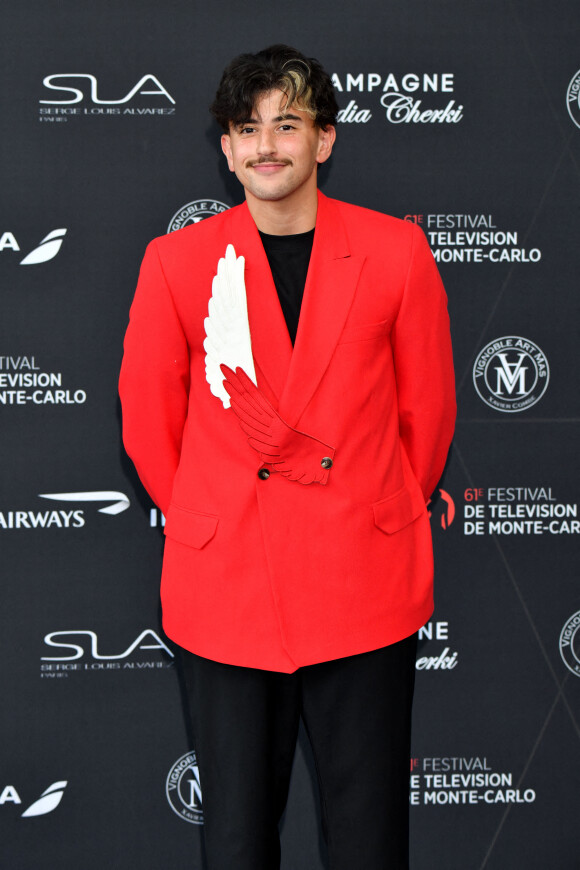 Just Riadh au photocall de la cérémonie d'ouverture de la 61ème édition du Festival de Télévision de Monte-Carlo au Grimaldi Forum, à Monaco, le 17 juin 2022. © Bruno Bebert/Bestimage 