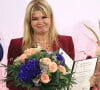 Corinna Schumacher - Attribution du prix d'État de l'État de Rhénanie du Nord-Westphalie à Michael Schumacher à Motorworld à Cologne, Allemagne, le 20 juillet 2022.