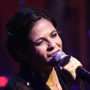 Charlotte Valandrey a fêté son 50ème anniversaire lors de son concert au Zèbre de Belleville à Paris. Le 29 novembre 2018 © Cédric Perrin / Bestimage 