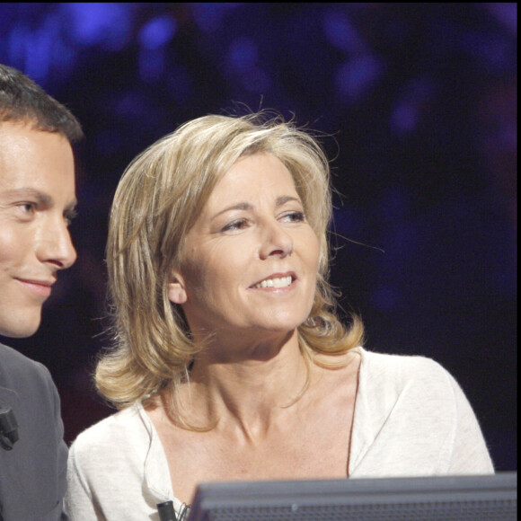 Claire Chazal et MArc-Olivier Fogiel en 2008