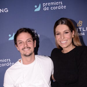 Exclusif - Juan Arbelaez et Laury Thilleman - Dîner de charité Breitling pour l'association "Premiers de cordée" à la Samaritaine à Paris le 8 octobre 2021. © Rachid Bellak / Bestimage 