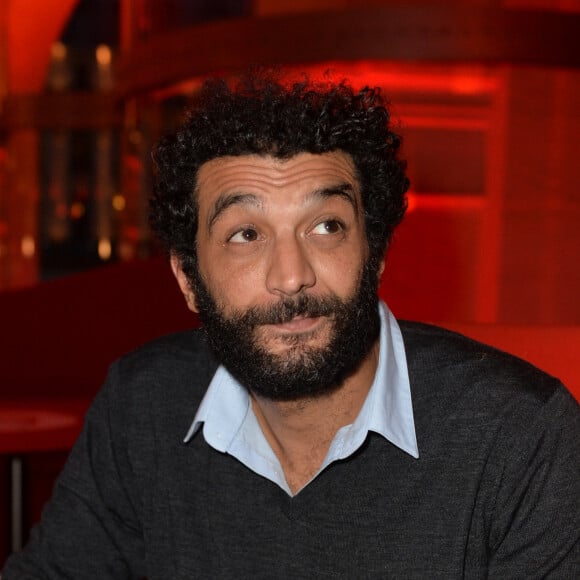 Ramzy Bédia - Soirée de lancement du jeu vidéo " FIFA 2015 " à l'Opéra Garnier Restaurant à Paris le 22 septembre 2014.