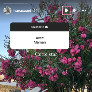 Ivana, la fille de Cauet, partage une photo de sa maman Virginie - Instagram