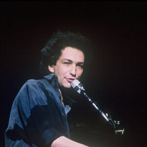 Michel Berger au Zénith en 1986.