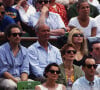 Archives - Michel Berger et France Gall dans les tribunes des internationaux de Roland Garros en mai 1992.