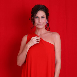 Exclusif - Astrid Veillon assiste à l'enregistrement de l'émission "Le grand cabaret sur son 31" le 9 décembre 2011