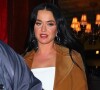 Orlando Bloom et sa compagne Katy Perry ont dîné au restaurant Carbone à New York le 27 janvier 2022.