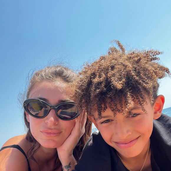 Rachel Legrain-Trapani avec son fils Gianni