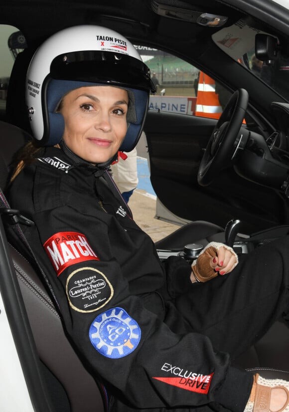 Barbara Schulz lors de la 2ème édition du "Girls Charity Racing" dans le cadre de l'évènement "TALON PISTE X Exclusive Drive" sur le circuit du Mans. © Guirec Coadic/Bestimage 