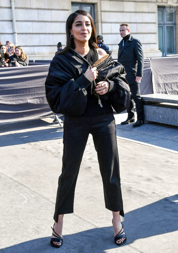 Leïla Bekhti - Arrivées au défilé Femmes Louis Vuitton Automne/Hiver 2022/2023 lors de la Fashion Week de Paris au musée d'Orsay à Paris, France, le 7 mars 2022. © Veeren-Clovis/bestimage 
