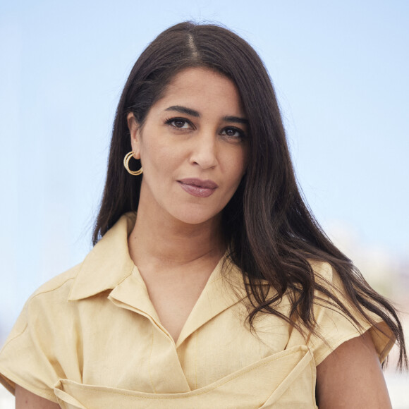 Leïla Bekhti au photocall du film Les Intranquilles lors du 74ème festival international du film de Cannes. © Jean-Marc Lhomer / Bestimage 